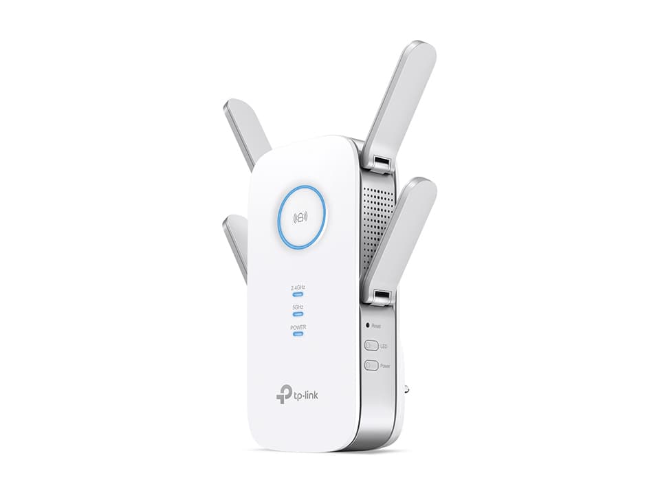 TP-Link RE650 AC2600 Dual Band Wifi Range Extender AP, 1xGb, power schedule