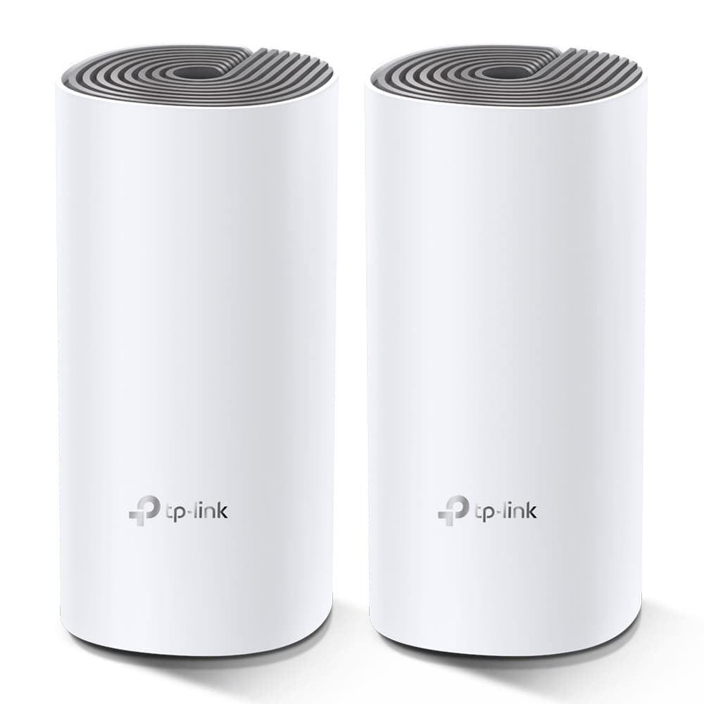 TP-Link AC1200 Whole-home Mesh WiFi System Deco E4(2-pack), 2x10 100 RJ45