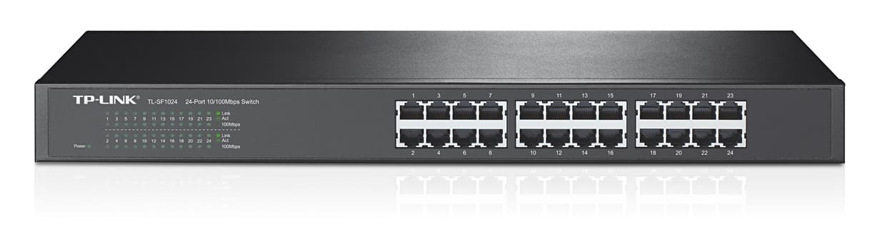 TP-Link TL-SF1024 24x 10 100Mb Rackmount Switch