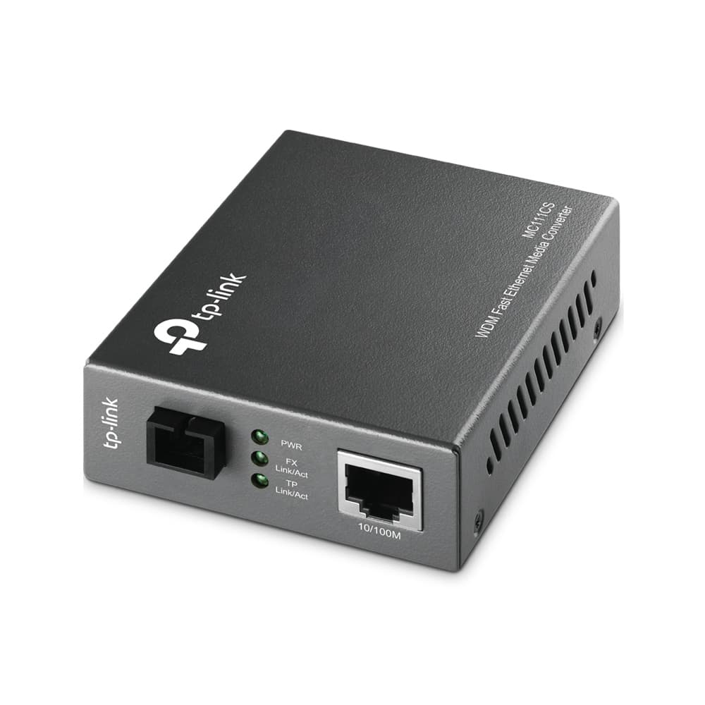 TP-Link MC111CS FE WDM SM 20km SC 1550nmTX 1310nmRX Media Conv