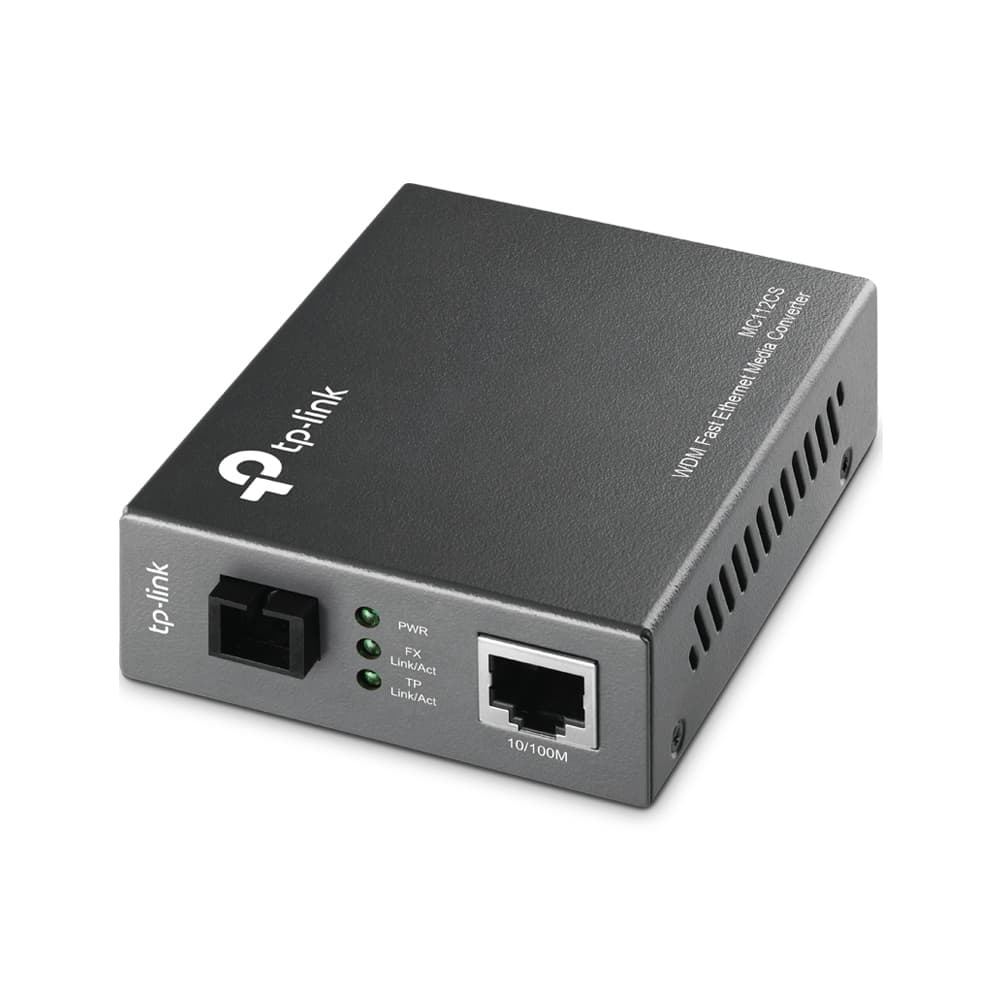 TP-Link MC112CS FE WDM SM 20km SC 1310nmTX 1550nmRX Media Conv
