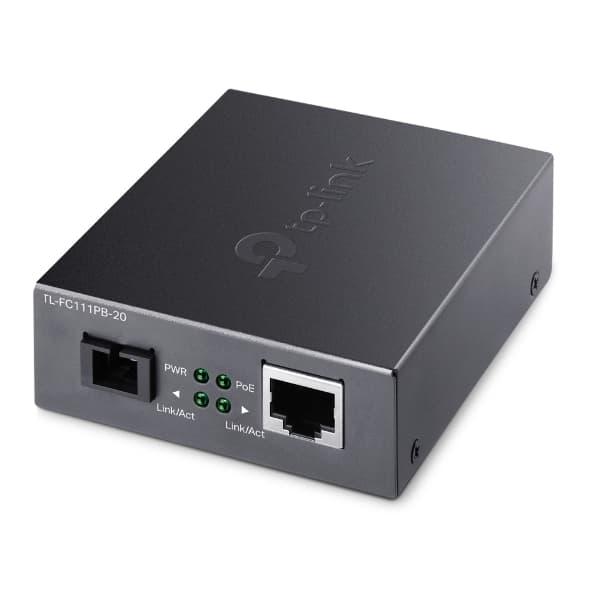 TP-Link FC111PB-20 10 100 SM WDM SC 20km POE