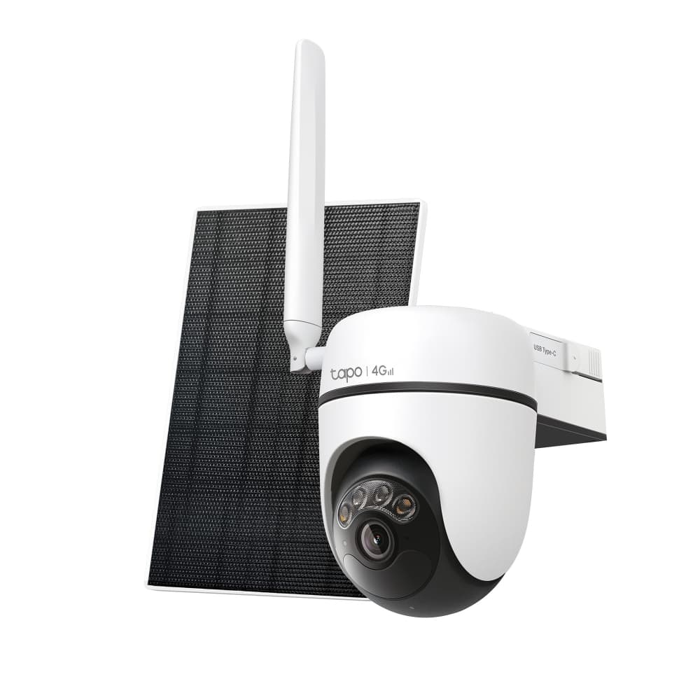 Tapo C615G KIT Solar-Powered Pan Tilt4G LTE SecurityCamera kit