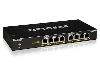 NETGEAR 8PT GE UNMANAGED SWCH W POE POE+