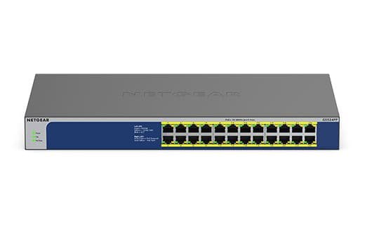 NETGEAR 24PT GIGE UNMNGED SWTCH W POE++