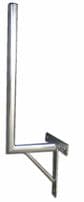 Anténní držák 25 70cm T (p.4,2 cm)