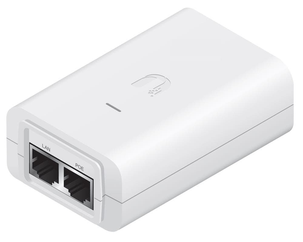 Ubiquiti POE-24-30W-WH, GB PoE Injektor,24V 1.25A 30W