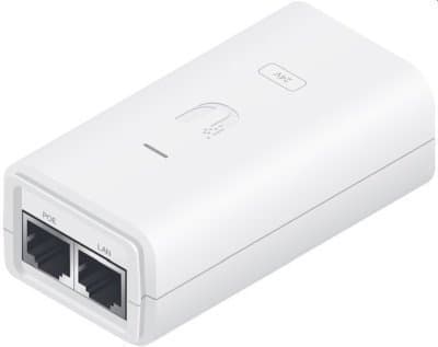 Ubiquiti POE-24-24W-G-WH, Gigabitový PoE injektor, 24V 1A 24W