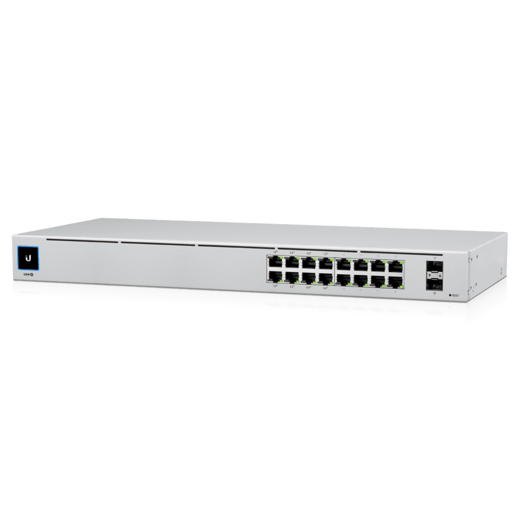 Ubiquiti USW-16-POE, UniFi Switch Standard 16 PoE