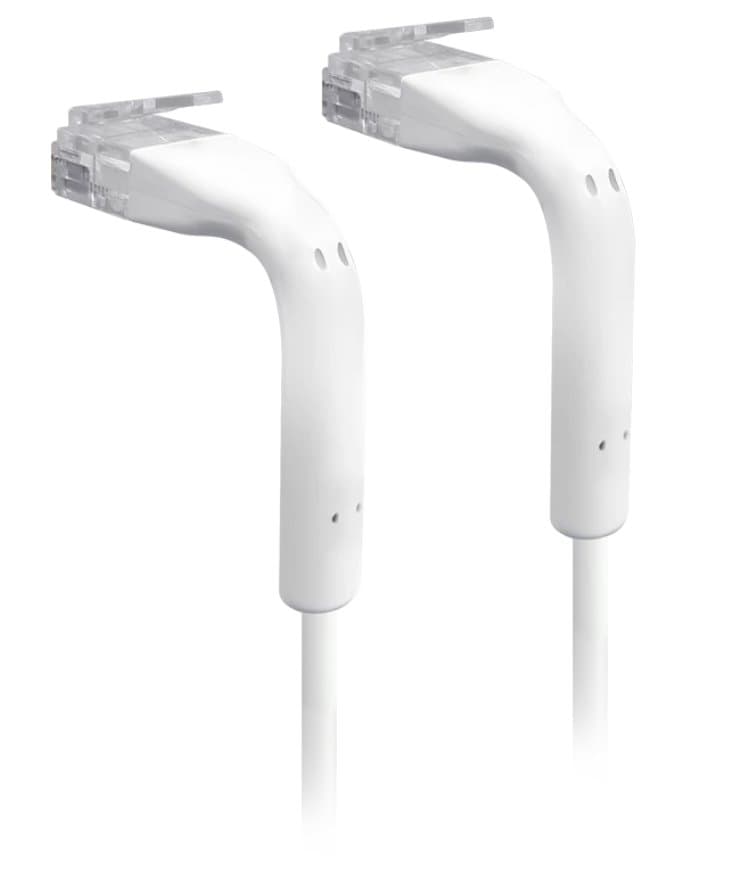 Ubiquiti U-Cable-PATCH-RJ45,Eth Patch Kabel, 0,1m (0,22m s konektory), Cat6, bílý