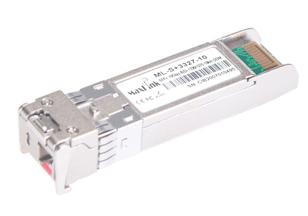 MaxLink 10G SFP+ optický modul, WDM(BiDi), SM, Tx 1330 Rx1270nm, 10km, 1x LC konektor, DDM