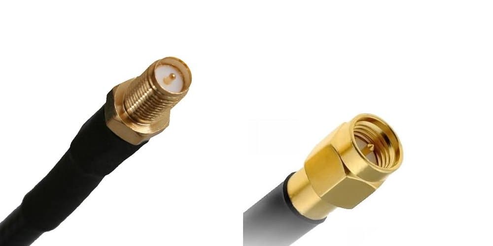 Pigtail RF240 1m - RSMA female SMA male