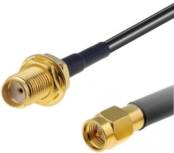 Pigtail RF240 5m - SMA female SMA male