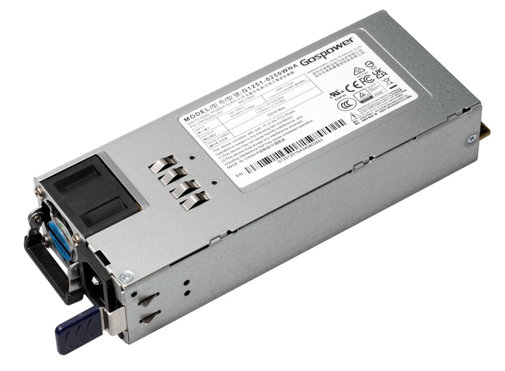 MikroTik G1251-0250WNA, Hot Swap PSU 12Vdc 20.8A 250W pro CRS812 DDQ