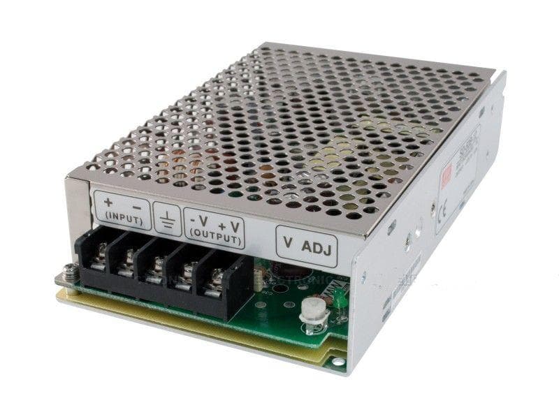 MEANWELL SD-50A-24 DC DC měnič napětí uzavřený z 9-18 na 24V (50W)