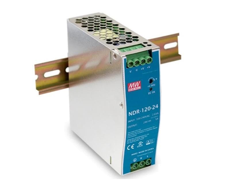MEANWELL NDR-120-12 Prům. nap. zdroj 12V 10A