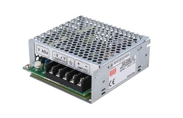 MEANWELL - SD-25B-12 - DC DC měnič napětí uzavřený z 19-36 na 12V (25W)