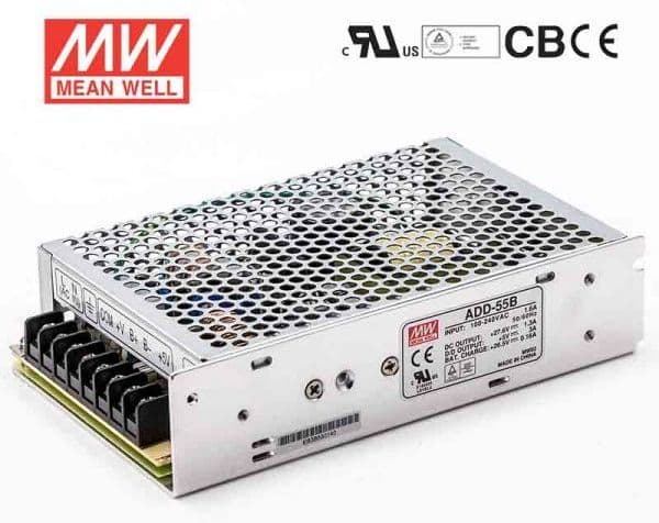 MEANWELL - ADD-55A - Průmyslový napájecí zdroj 13,8 13,4V 55W se zálohovací funkcí