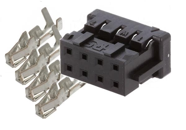 MEANWELL - DF11-8DS-2C-SET - PCB plug for MeanWell PSU LAD-120 240 360