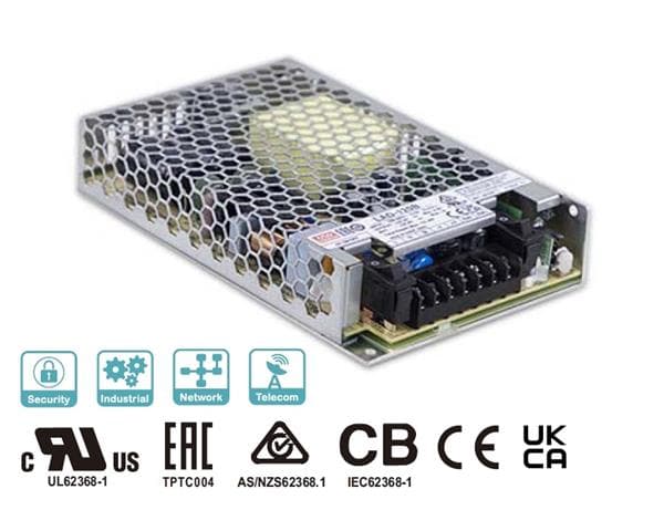 MEANWELL Průmyslový napájecí zdroj 13,8V (120W)