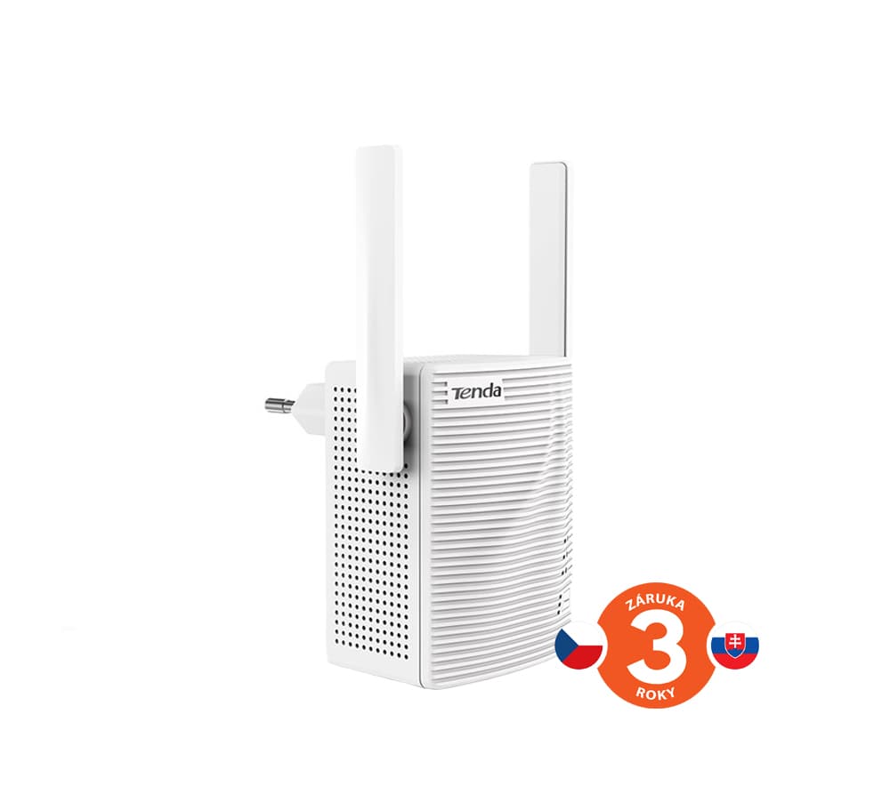 Tenda A18 - WiFi Range Extender AC1200 Dual Band, opakovač 1200 Mb s, 1x LAN 100 Mb s, WPS, 2x 2dBi