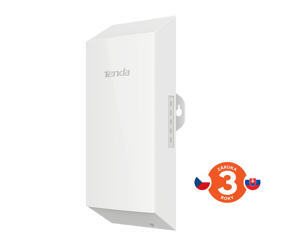 Tenda O1 Outdoor CPE 2,4 GHz WiFi-N 300Mb s, 8 dBi, IP65, pasivní PoE výhybka + adaptér