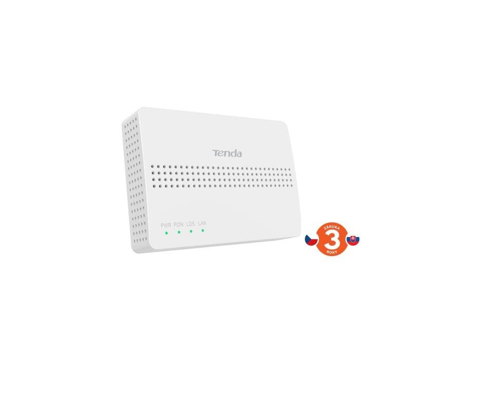 Tenda HG1 - terminál XPON ONT, 1x XPON (SC APC port), Class B+, 1x GLAN, IPv6, OMCI, FTTH