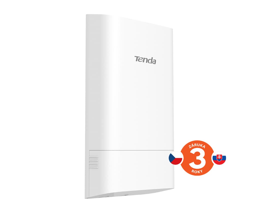Tenda O1-5G Outdoor CPE 5 GHz WiFi-AC 867Mb s, 9 dBi, IP65, pasivní PoE výhybka + adaptér