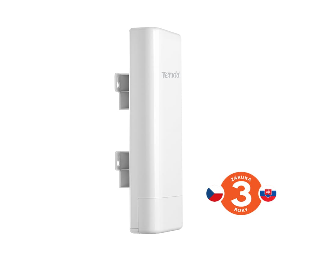 Tenda O3 Outdoor CPE 2,4 GHz WiFi-N 150Mb s, 12 dBi, IP65, pasivní PoE výhybka + adaptér
