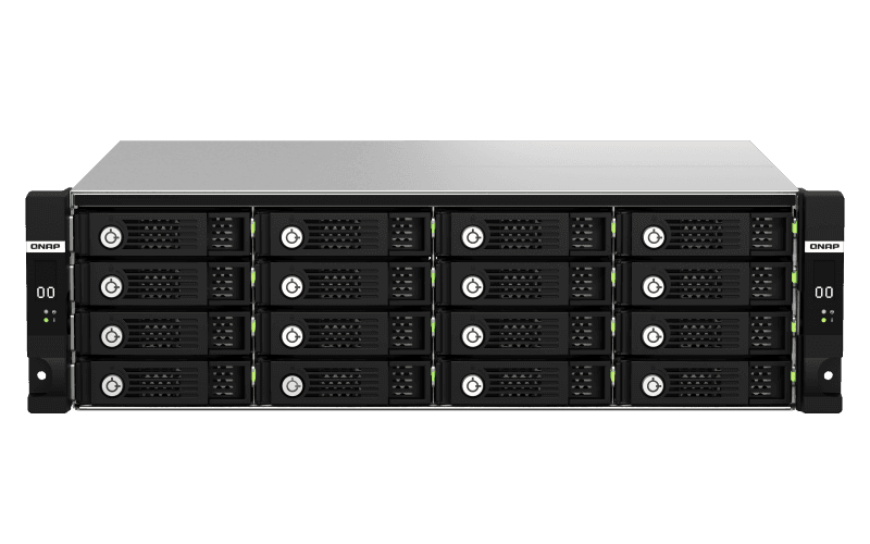 QNAP TL-R1620Sdc - 16 poziční 3U SAS 12Gbps JBOD dual controller rozšiřovací jednotka