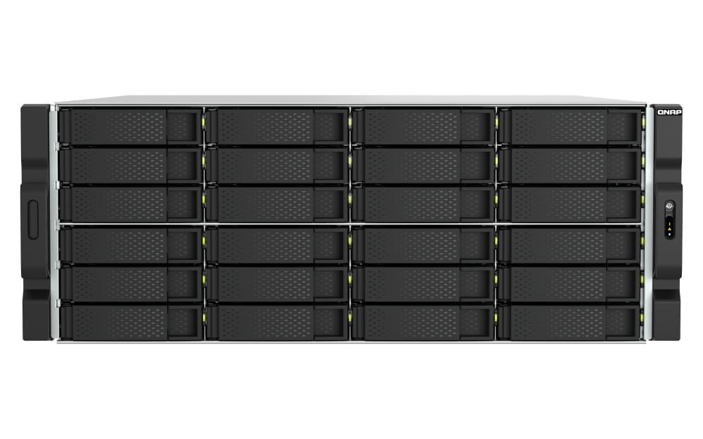 QNAP TS-h2477AXU-RP-R7-32G (Ryzen Pro 5,3GHz, ZFS, 32GB DDR5 RAM, 24x SATA, 2x 2,5GbE, 2x 10GbE)