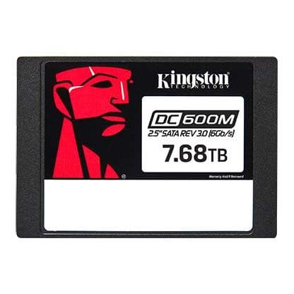 QNAP Kingston, SSD, DC600M, SATA III, 2.5-inch, 7,68TB, SEDC600M 7680G