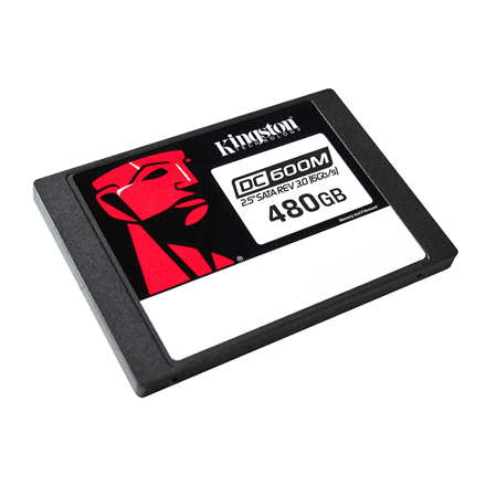 QNAP Kingston, SSD, DC600M, SATA III, 2.5-inch, 0,48TB, SEDC600M