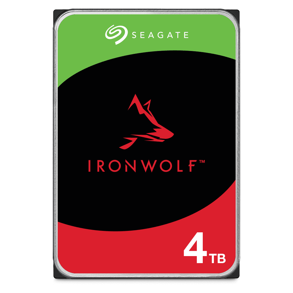 QNAP Seagate, HDD, IronWolf, SATA III, 3.5-inch, 4TB, ST4000VN006