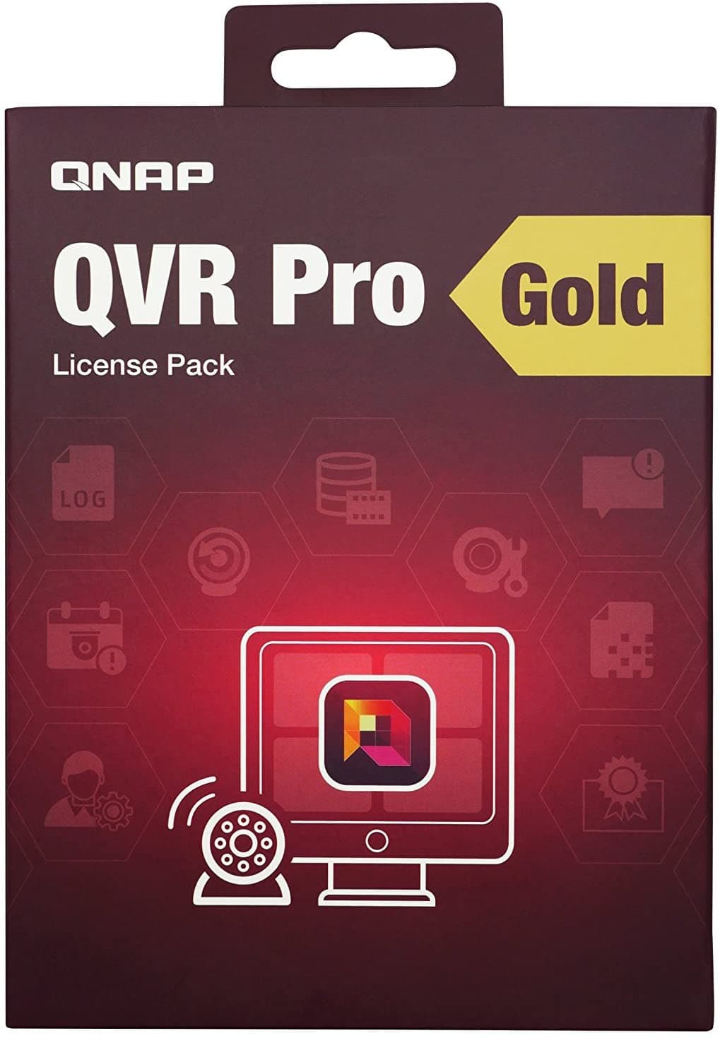 QNAP LIC-SW-QVRPRO-GOLD-EI - QNAP QVR Pro License - 8 dalších kamer a neomezené přehrávání