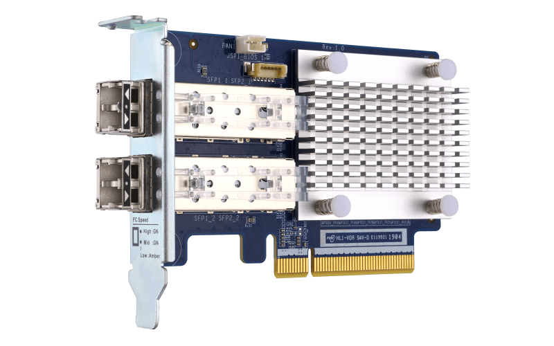 QNAP rozšiřující karta QXP-32G2FC (2x 32Gbps Fibre Channel porty, PCIe Gen3 x8)