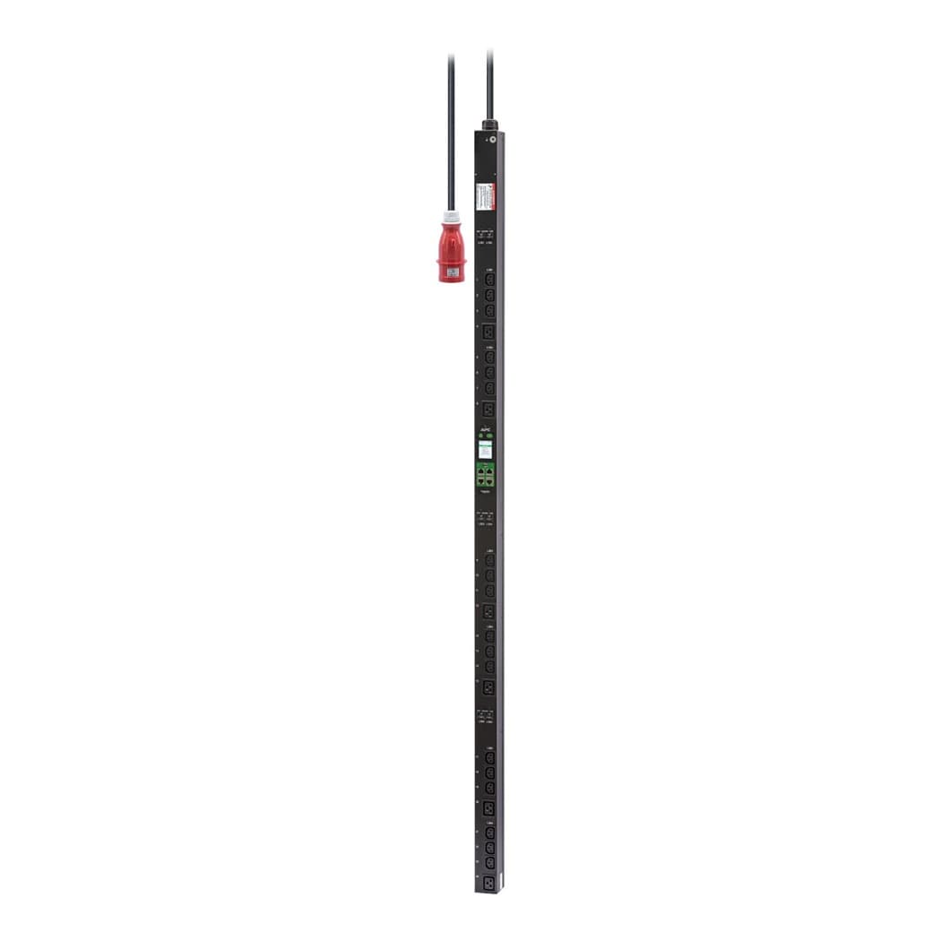 Easy PDU,2G, Metered-by-Outlet, ZeroU, 22kW, 230V, (18) C13 & (6) C19