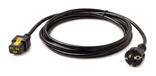 APC Power Cord, Locking C19 to CEE 7 Schuko, 3m