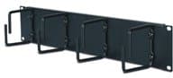 2U Horizontal Cable Organizer Black