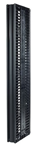 Valueline, Vertical Cable Manager for 2 & 4 Post Racks, 84"H X 6"W, Double-Sided with Doors
