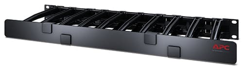 1U Horizontal Cable Manager, 6" deep, Single-Sided