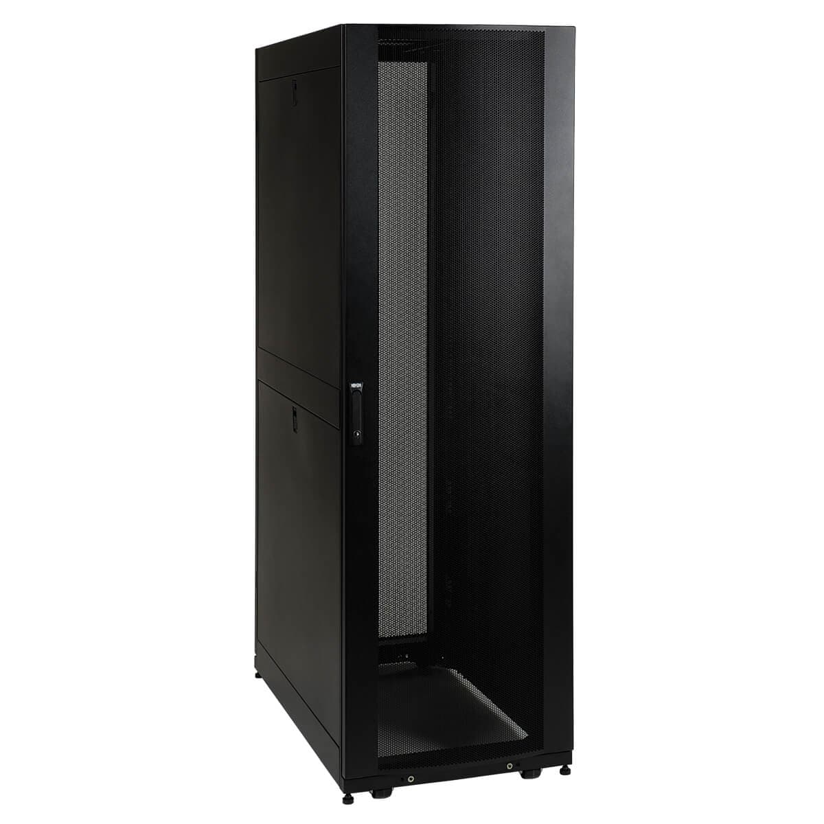 Skříň SmartRack 42U, Š=600mm, Hl=830mm, včetně dveří a bočních panelů