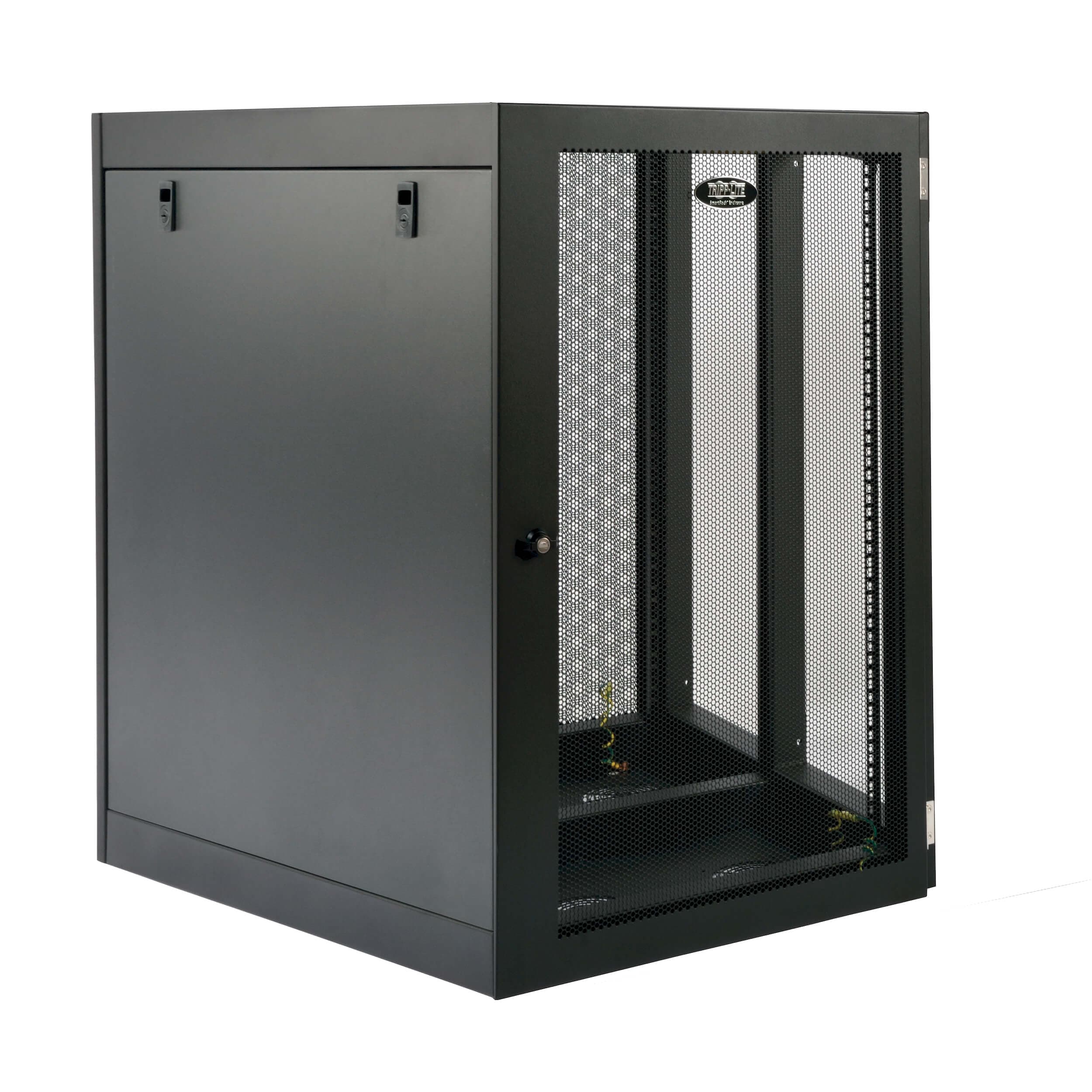 Skříň SmartRack 18U, Š=920mm, Hl=630mm, hloubka pro servery, pro vysoké zatížení, montáž na stěnu