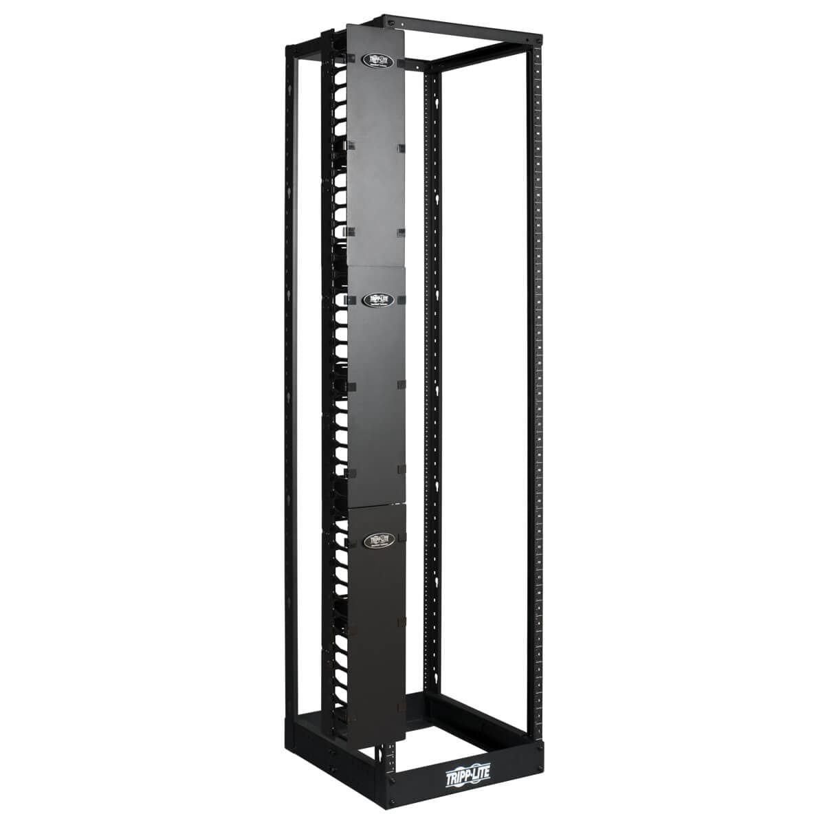 Kabelový manažer vertikální SmartRack 6 (15.24cm), kabelový kanál s výřezy pro kabely a krytem