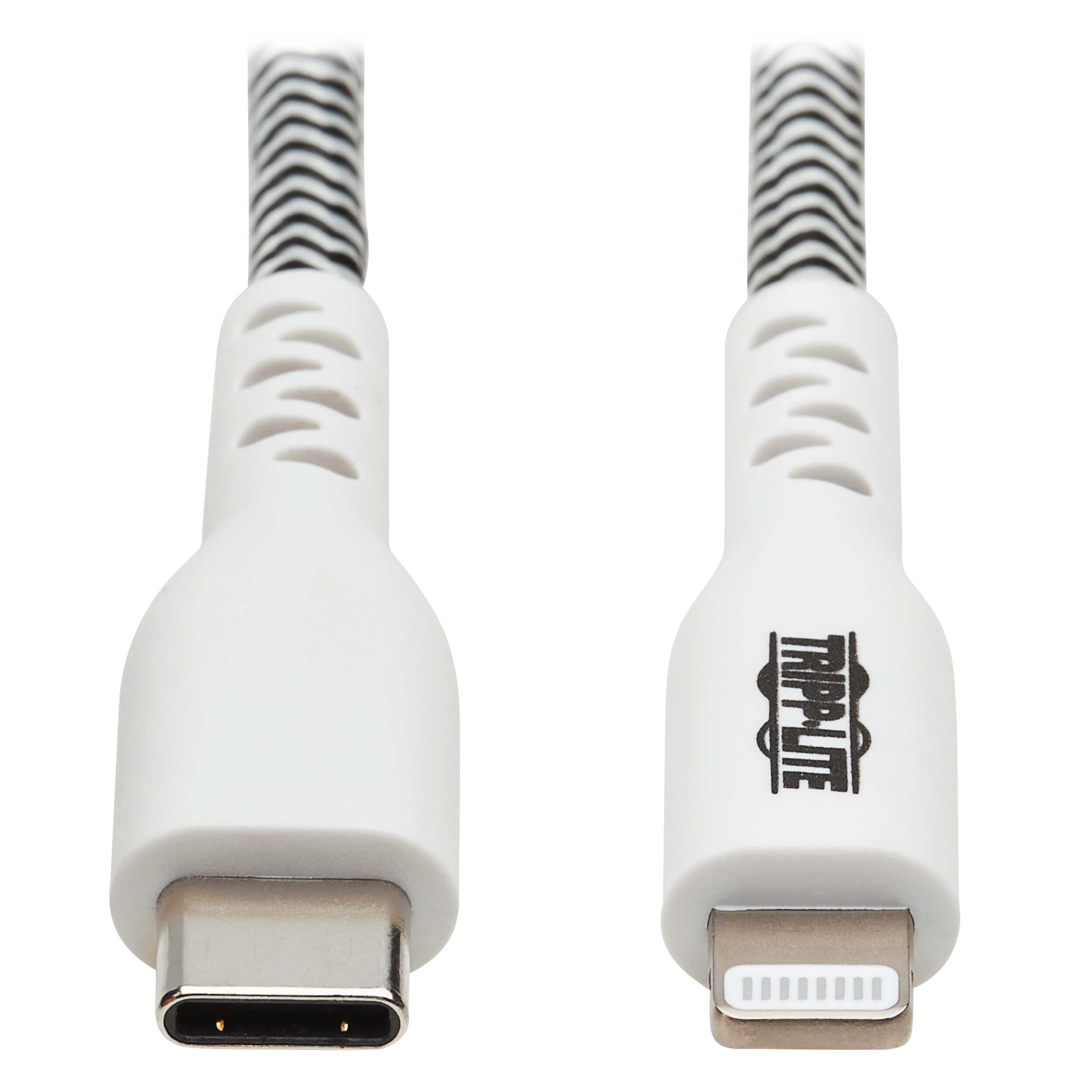 Kabel USB-C 2.0 Lightning, s LED diodou, MFi, (Samec Samec), odolný kabel, 3.05m
