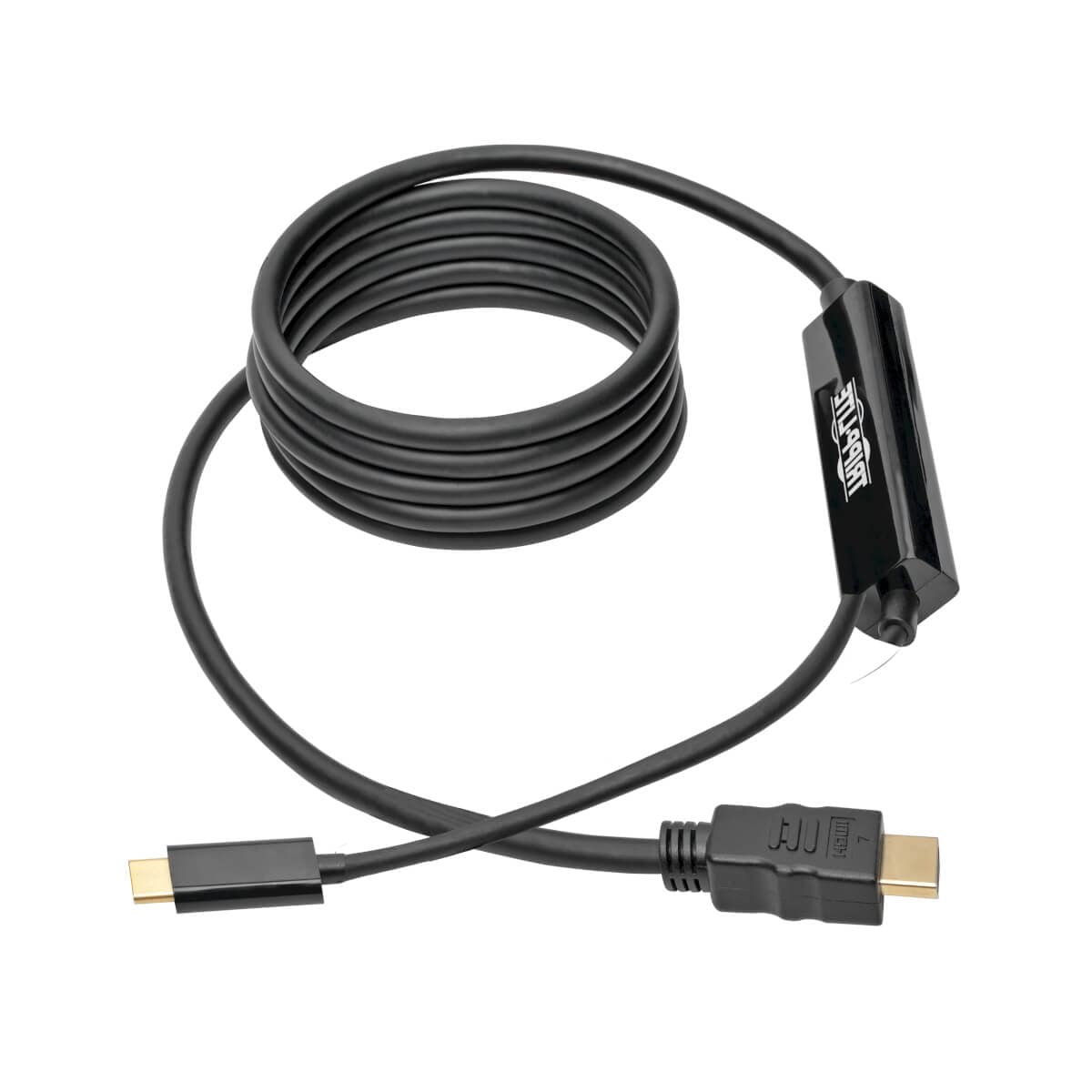 Adaptér USB-C HDMI (Samec Samec), 4K, černá, 1.8m