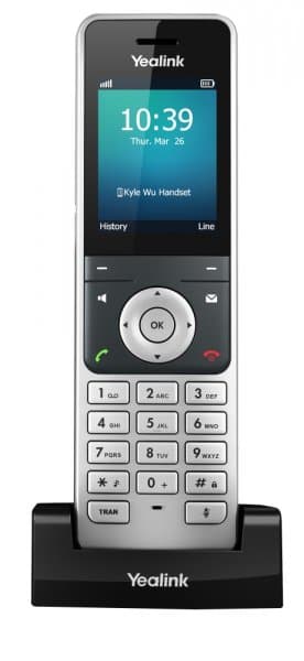 Yealink W56H IP DECT ručka, 2,4", 400 hodin pohotovostní režim, (W70B W73P)