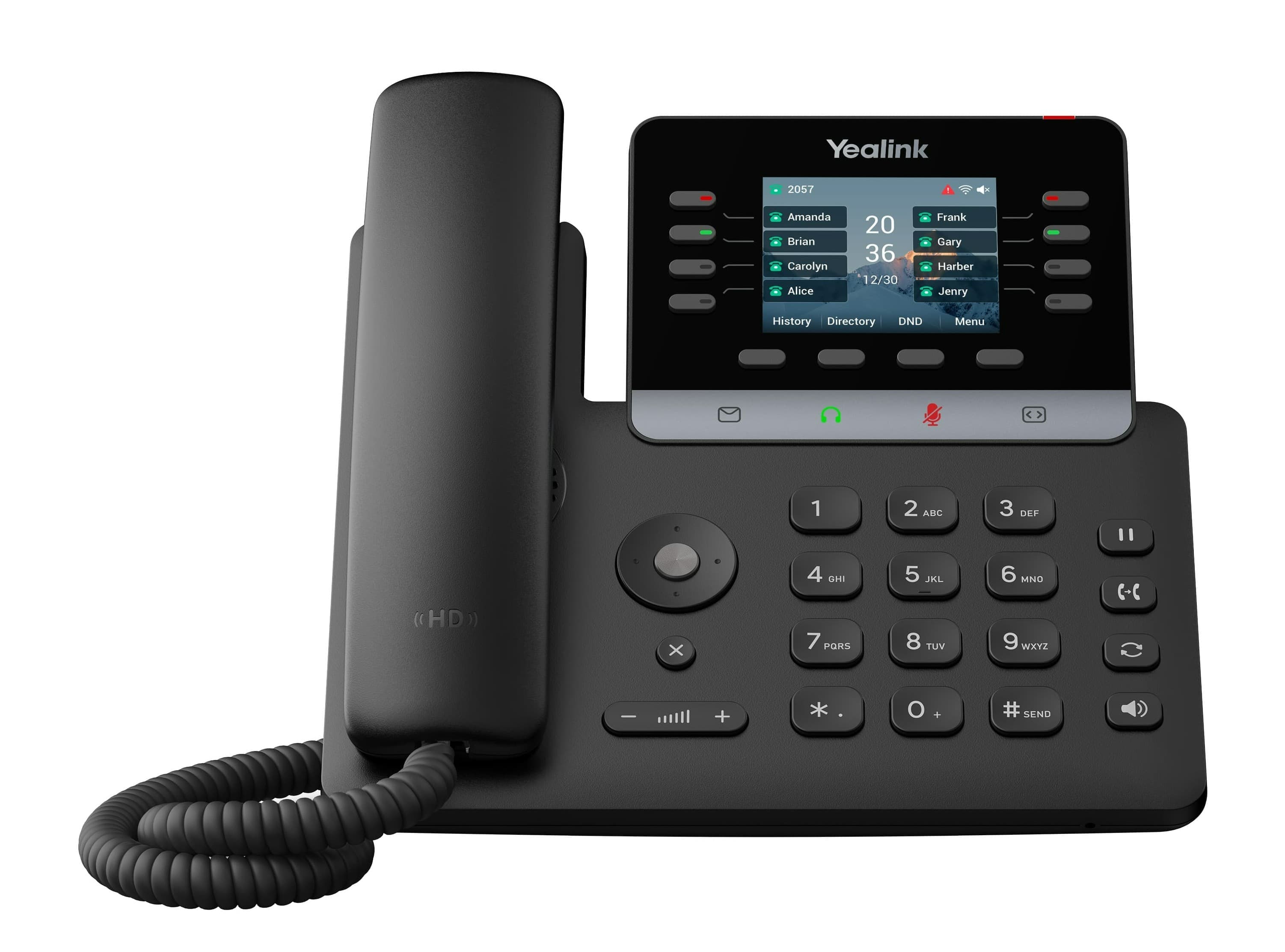 Yealink SIP-T73U SIP telefon, PoE, 2,8" bar. LCD, GigE, 2xUSB