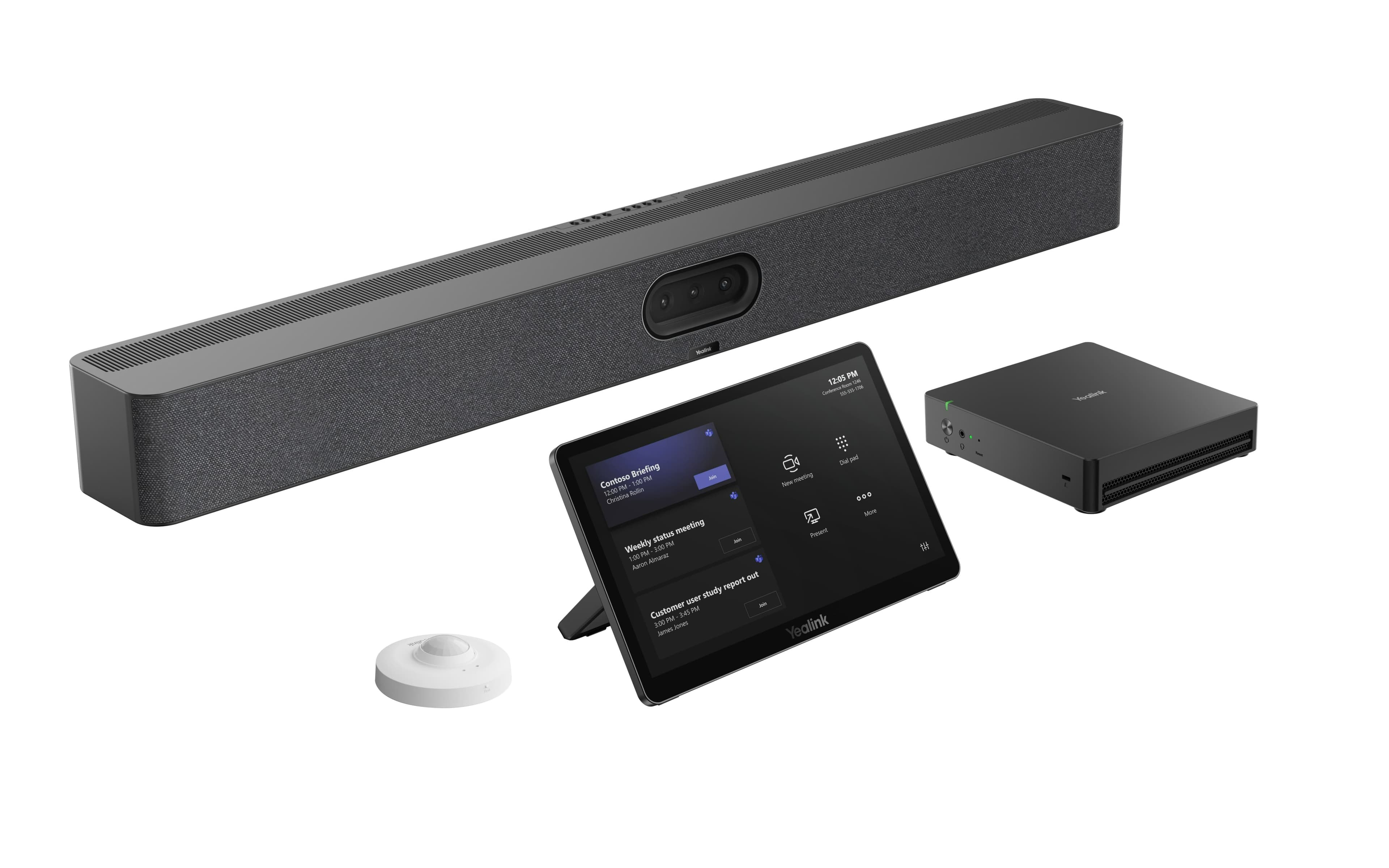 Yealink MVC S50-C5U-000, 3x 50MP, 8x digiZoom 120°, 16MEMS, MCore 4, MTouch Pluch 11,6", EDID