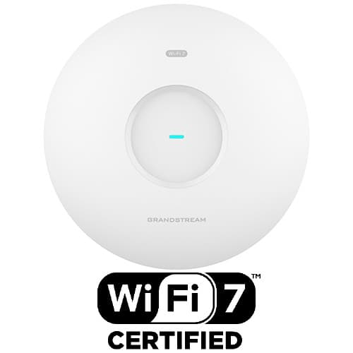 Grandstream GWN7670 AP, Wi-Fi 7, 802.11be, 2x2:2 MIMO s MLO, 4KQAM, MRU, 2x 2,5G Ethernet WAN